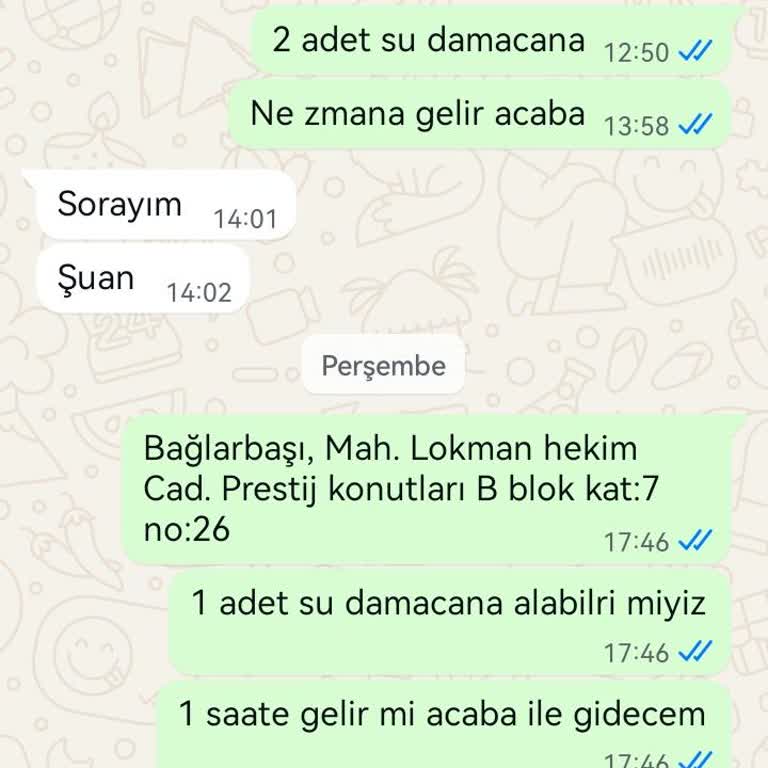 Saka Su Bayisinden Alaycı Ve Saygısız Hizmet