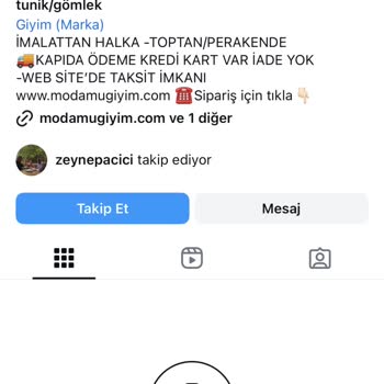 Moda'mu Giyim Sayfasından Alışverişte Sorunlar