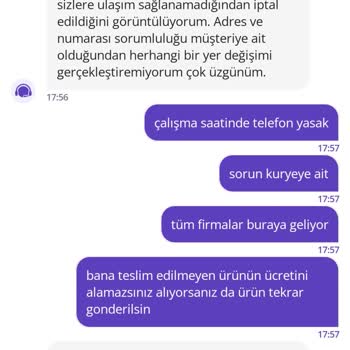 Adres Bulamayan Kurye Ve İade Edilmeyen Ücret