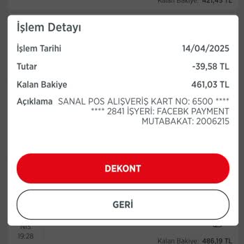 Facebook'un İzinsiz Para Kesintileri Ve İade Talebi