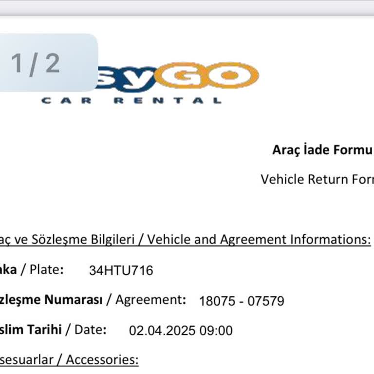 Depozito İadesinde Gecikme: Easygo'dan Beklenmeyen Sorun