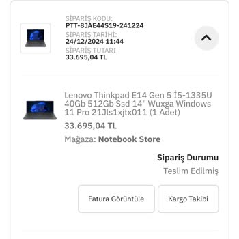 Lenovo ThinkPad Ekran Sorunu: Satıcı Sorumluluk Almıyor