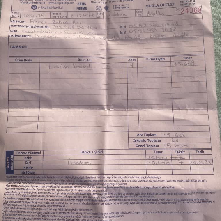 Kelebek Mobilya'dan Aldığım Dolap Teslim Edilmiyor