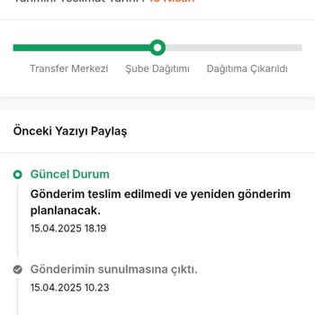 Sürat Kargo'nun Teslimat Sözüne Güvenememek