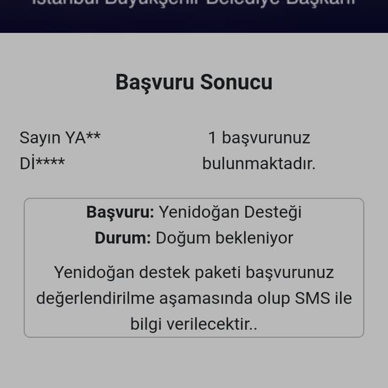 Yenidoğan Paketi Yardımı İçin Belirsizlik Ve İletişim Eksikliği