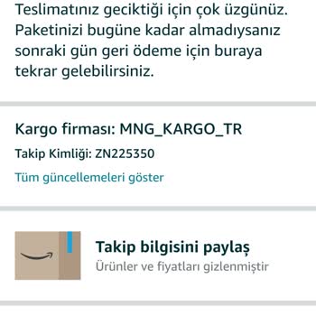 Kayıp Tablet: Amazon Ve MNG Kargo'nun İletişim Sorunları