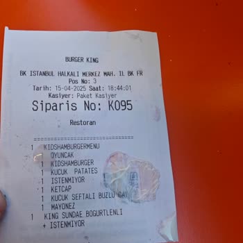 Dondurma Yerine Hayal Kırıklığı