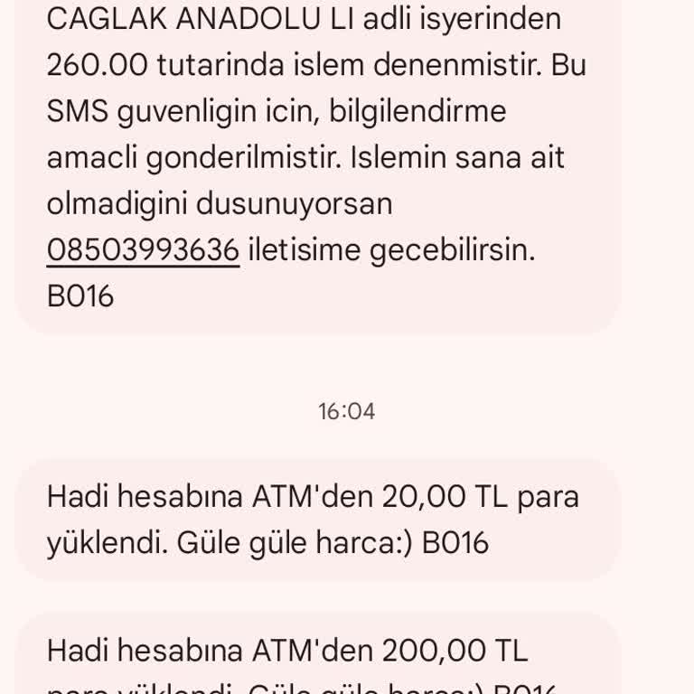 ATM Para Yükleme Sorunu Ve Acil Çözüm Talebi