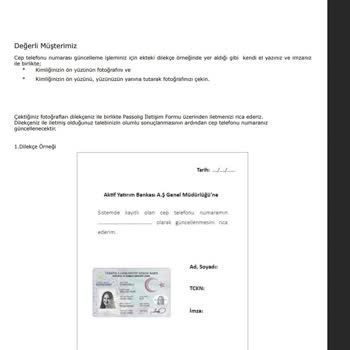 Telefon Numarası Güncelleme Sürecindeki Gereksiz Zorluklar