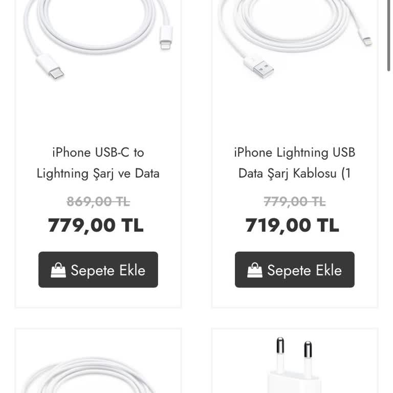 Yanıltıcı Ürün: Sahte İphone Şarj Kablosu