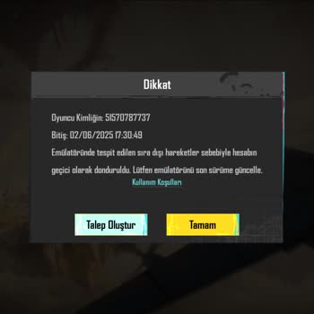 Haksız Ban Ve Destek Talebi