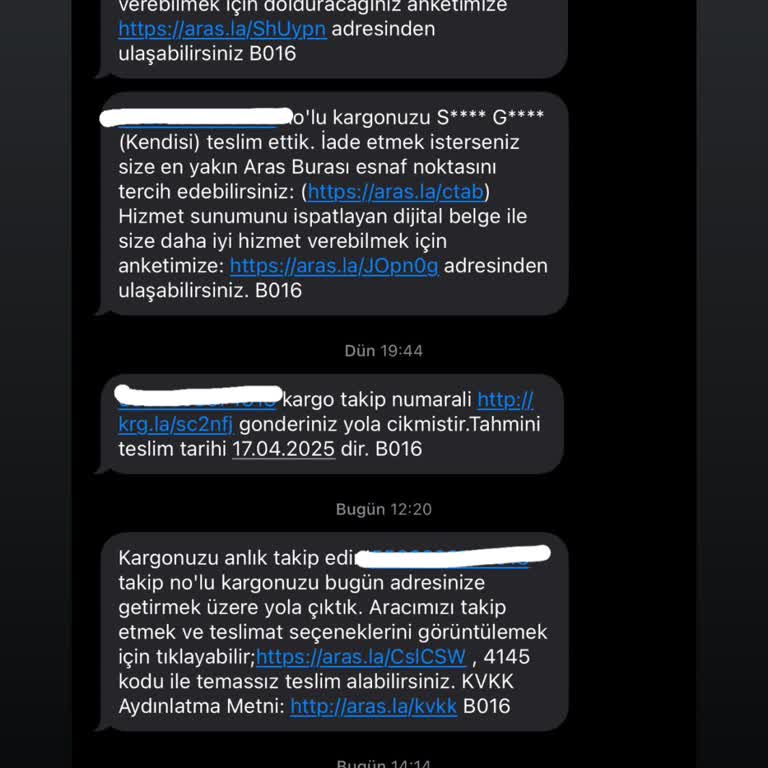 Aras Kargo'nun Teslimat Sorunları Yine Karşımda