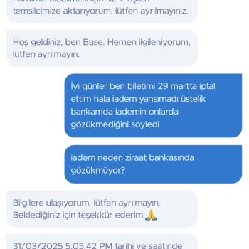 Obilet'ten İade Mağduriyeti: Tutarsız Bilgilendirme Ve Belge Eksikliği