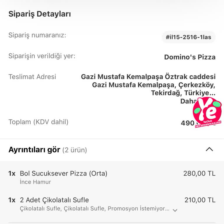 Yemek Sepeti'nde 3 Saatlik Pizza Çilesi