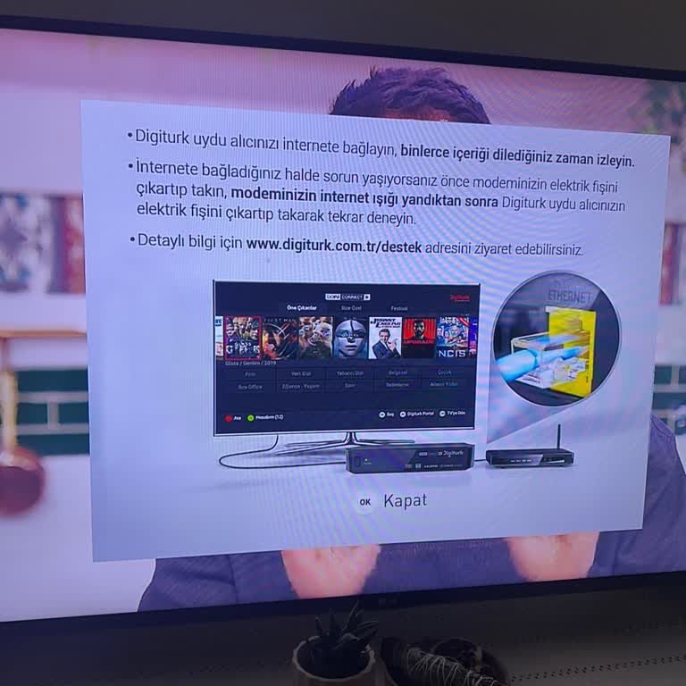 Digiturk Ethernet Bağlantı Sorunu Ve Ücretlendirme Şikayeti