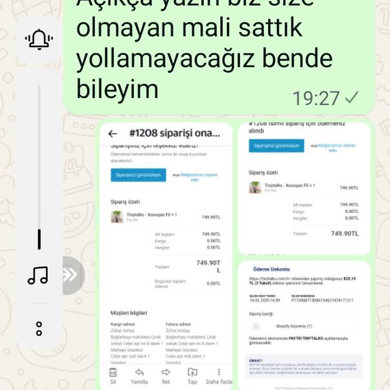 Sipariş Verilen Oyuncak Hâlâ Teslim Edilmedi