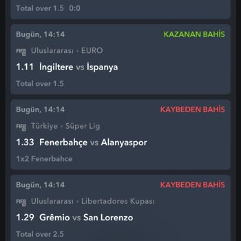 Kuponlar Yanıyor: Betpark'ın Şüpheli Maç İşlemleri