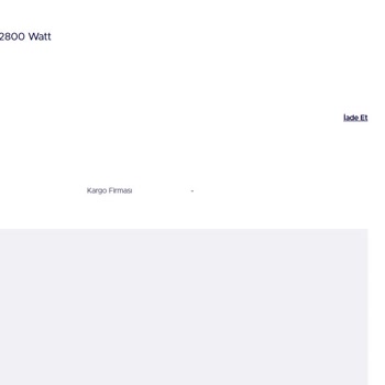 Ütü Siparişimde Teknosa'nın Teslimat Sorunu Ve Müşteri Hizmetleri Hayal Kırıklığı