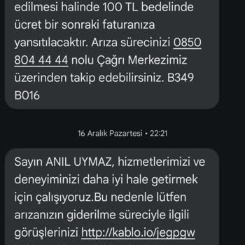 TÜRKSAT Kablo Net Bağlantı Sorunları Ve Müşteri Hizmetleri Eksikliği
