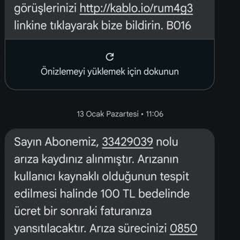 TÜRKSAT Kablo Net Bağlantı Sorunları Ve Müşteri Hizmetleri Eksikliği