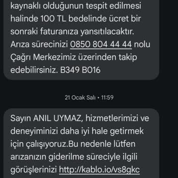 TÜRKSAT Kablo Net Bağlantı Sorunları Ve Müşteri Hizmetleri Eksikliği