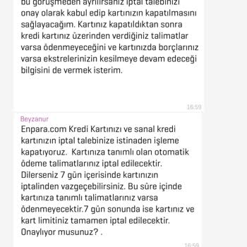 Onaysız Kredi Kartı Kapatma Mağduriyeti