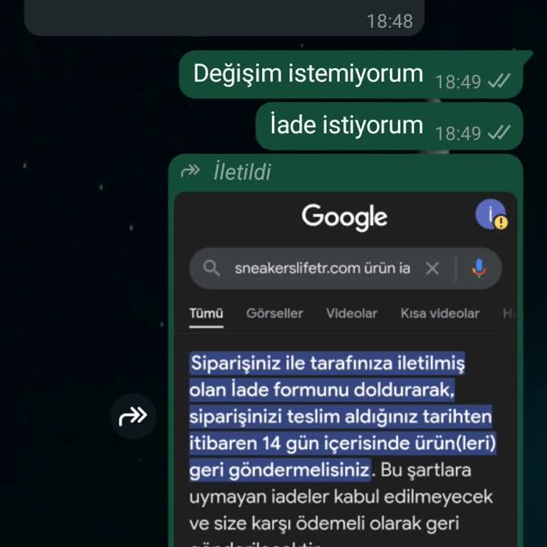 İade Talebim Reddedildi: Müşteri Haklarım İhlal Edildi