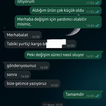Yanlış Beden Ve Yırtık Ürünlerle Mağduriyet