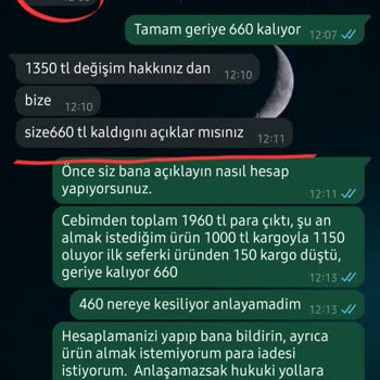Yanlış Beden Ve Yırtık Ürünlerle Mağduriyet