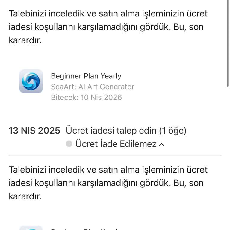 Apple Hesabımdan İzinsiz Para Çekimi Ve İade Sorunu