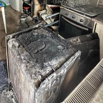Bulaşık Makinesi Kaynaklı Yangın Ve Servis Sorunu