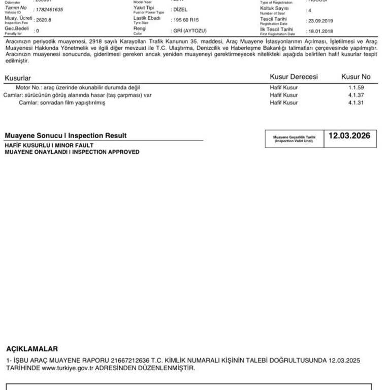 Muayene Sonrası Sistem Sorunu