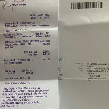 Media Markt'te Yarım Kalan Şarj Aleti Sorunu: 1 Yıldır Çözüm Bekliyorum!