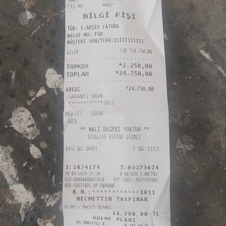 Yanlış Beden Elbise Mağduriyeti