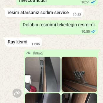 Gardırop Rayları Kırık, Satıcı Çözüm Sunmuyor