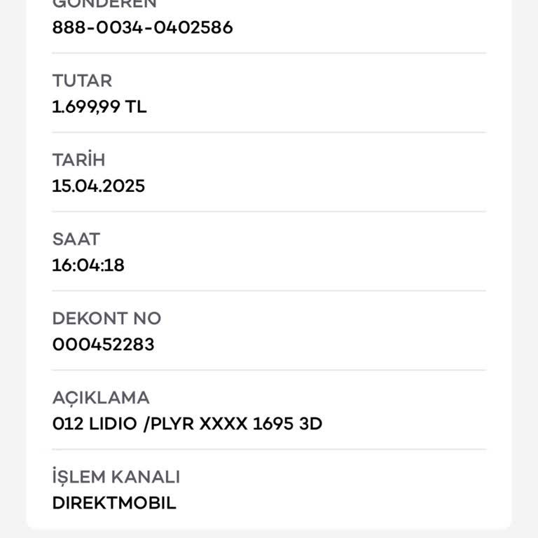 Yükleme Sorunu: Para Çekildi, UC Hesaba Tanımlanmadı