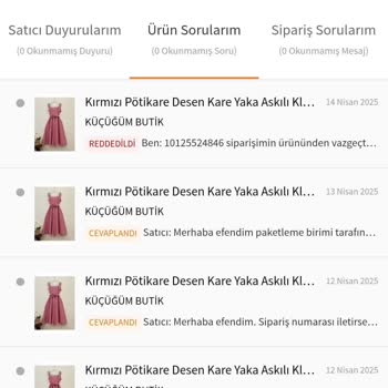 Kargolanmayan Ürün Ve İletişim Sorunları