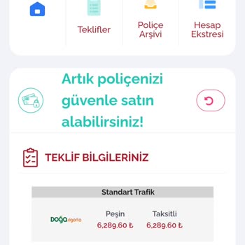 Doğa Sigorta'da Ani Fiyat Artışı Şoku