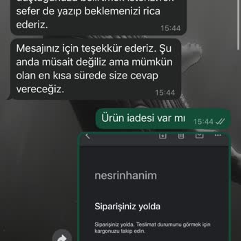 Değişim Talebine Cevap Yok: Müşteri Hizmetleri Yetersizliği