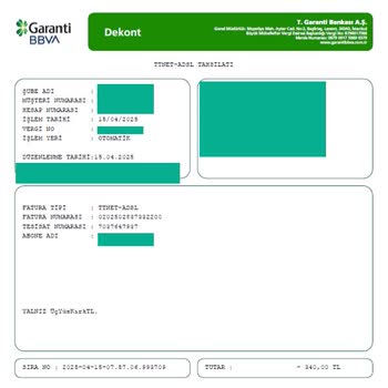 Çifte Fatura Ödemesi Ve İade Talebi