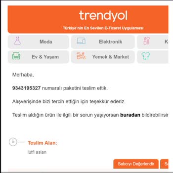 Trendyol Fatura Erişim Sorunu