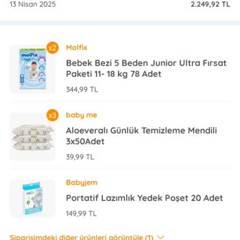 Ebebek'te Adres Ve İade Kabusu