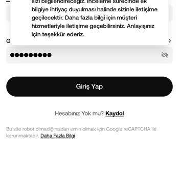 Hesabım Askıya Alındı, Erişim Sağlanamıyor