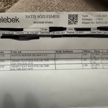 Kelebek Mobilya'dan Teslimat Sorunu Ve Hayal Kırıklığı