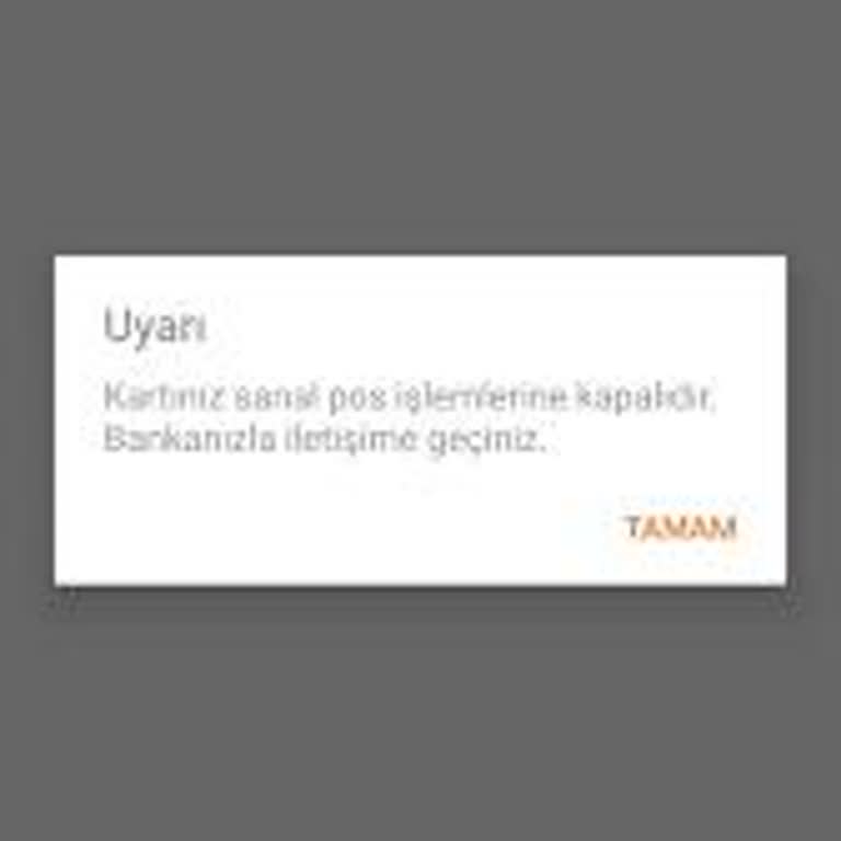 Pep Sanal Kart İle Alışveriş Yapamama Sorunu!