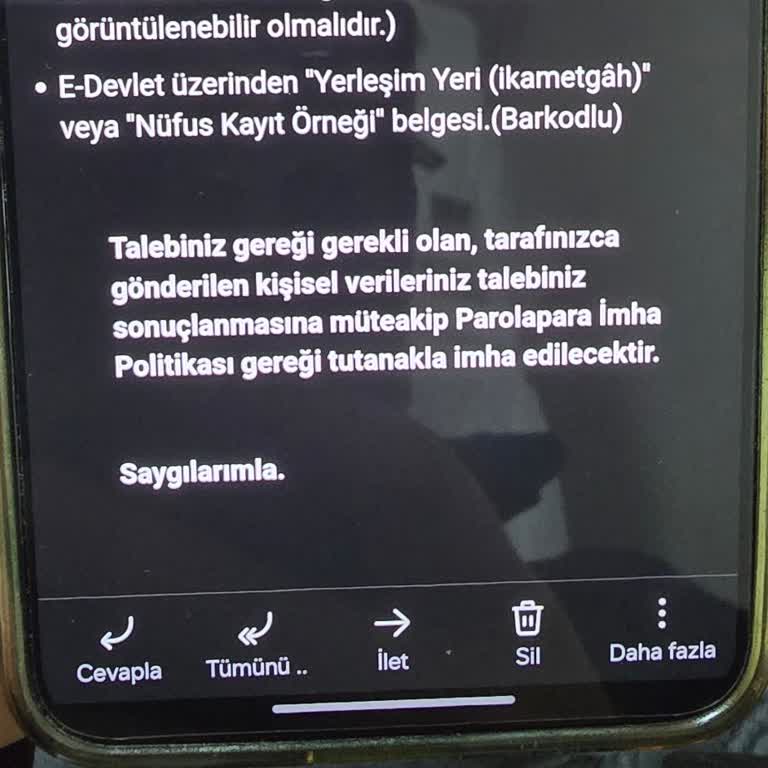 Yanlış Hesap Açılması Ve Belge Talepleri
