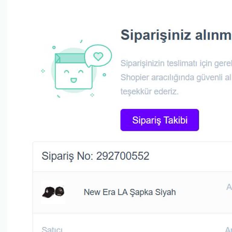 İptal Edilemeyen Siparişle İlgili Sorun