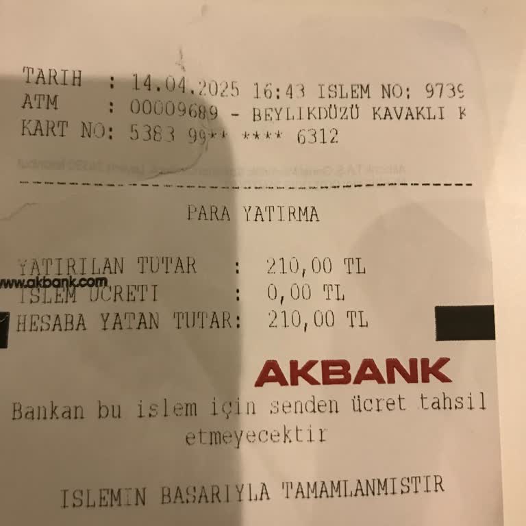 ATM'de Kayıp Para Ve Ulaşılamayan Müşteri Hizmetleri