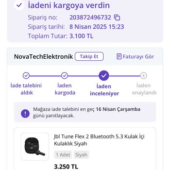 Yanlış Ve Sahte Ürün Gönderimi Sorunu