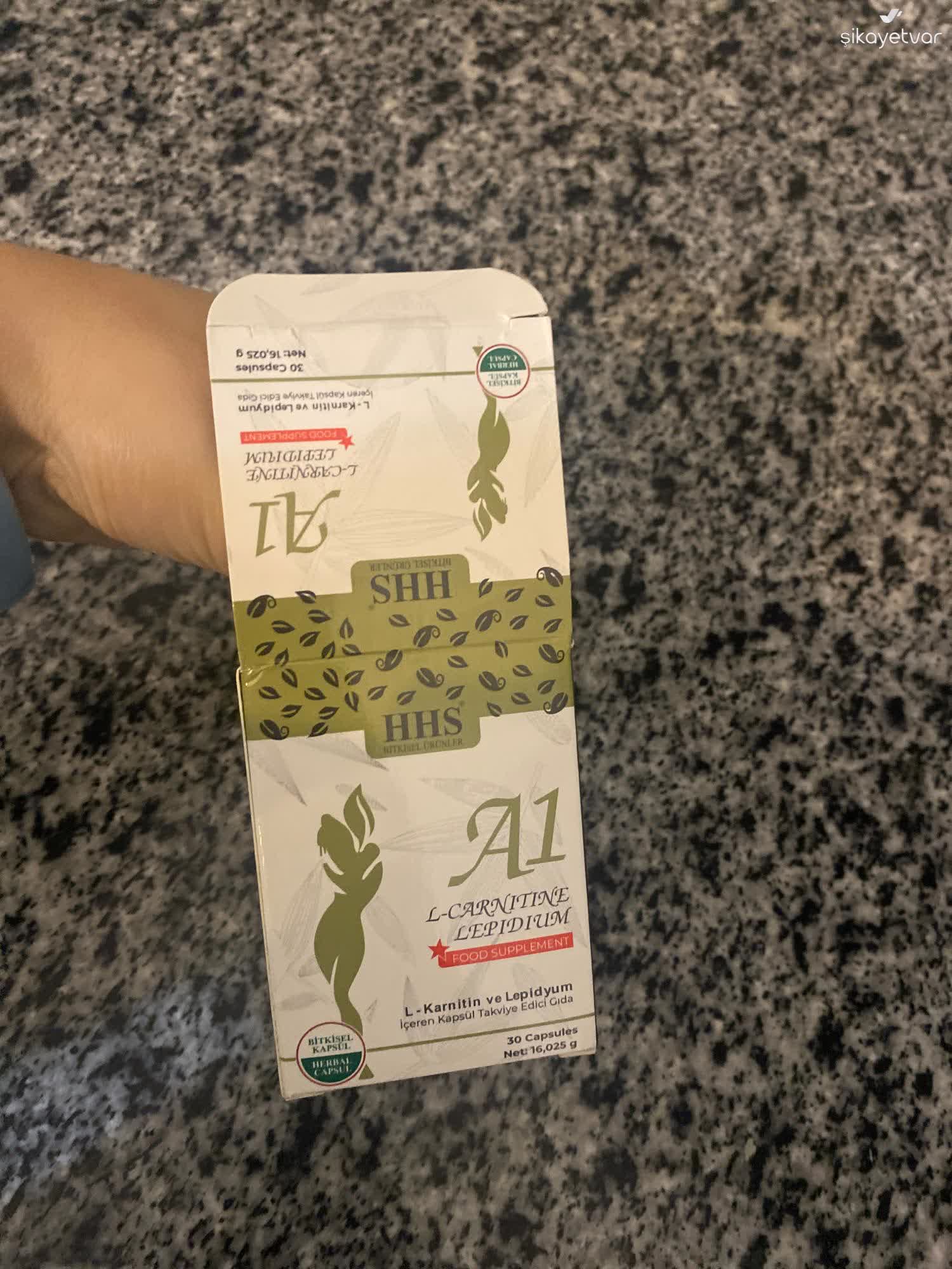 Trendyol Yıllardır Kullandığım A1 L Carnitine Farklı Gönderildi